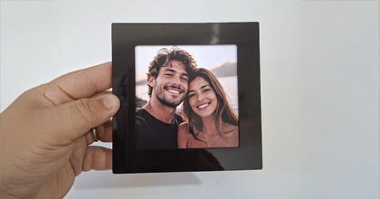 ❤️ Porta Retrato 10x10 acrílico - Diversas Cores! 🥰